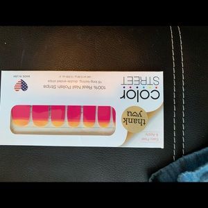 Color Street real polish wraps: Cabana Girl